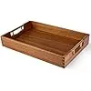 wooden serving tray